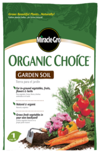 Miracle Gro Organic Choice Garden Soil - Goffle Brook Farms