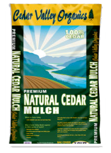 Cedar Valley Organics Premium Natural Cedar Mulch - Goffle Brook Farms