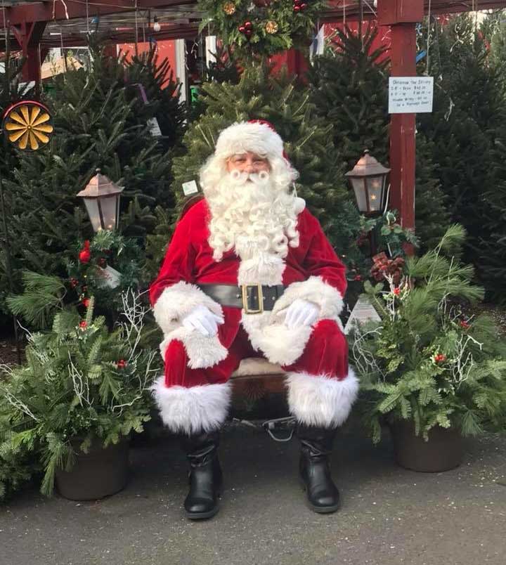 Santa Claus at Goffle Brook Farms in Ridgewood NJ December 24th from 2 til 3 pm