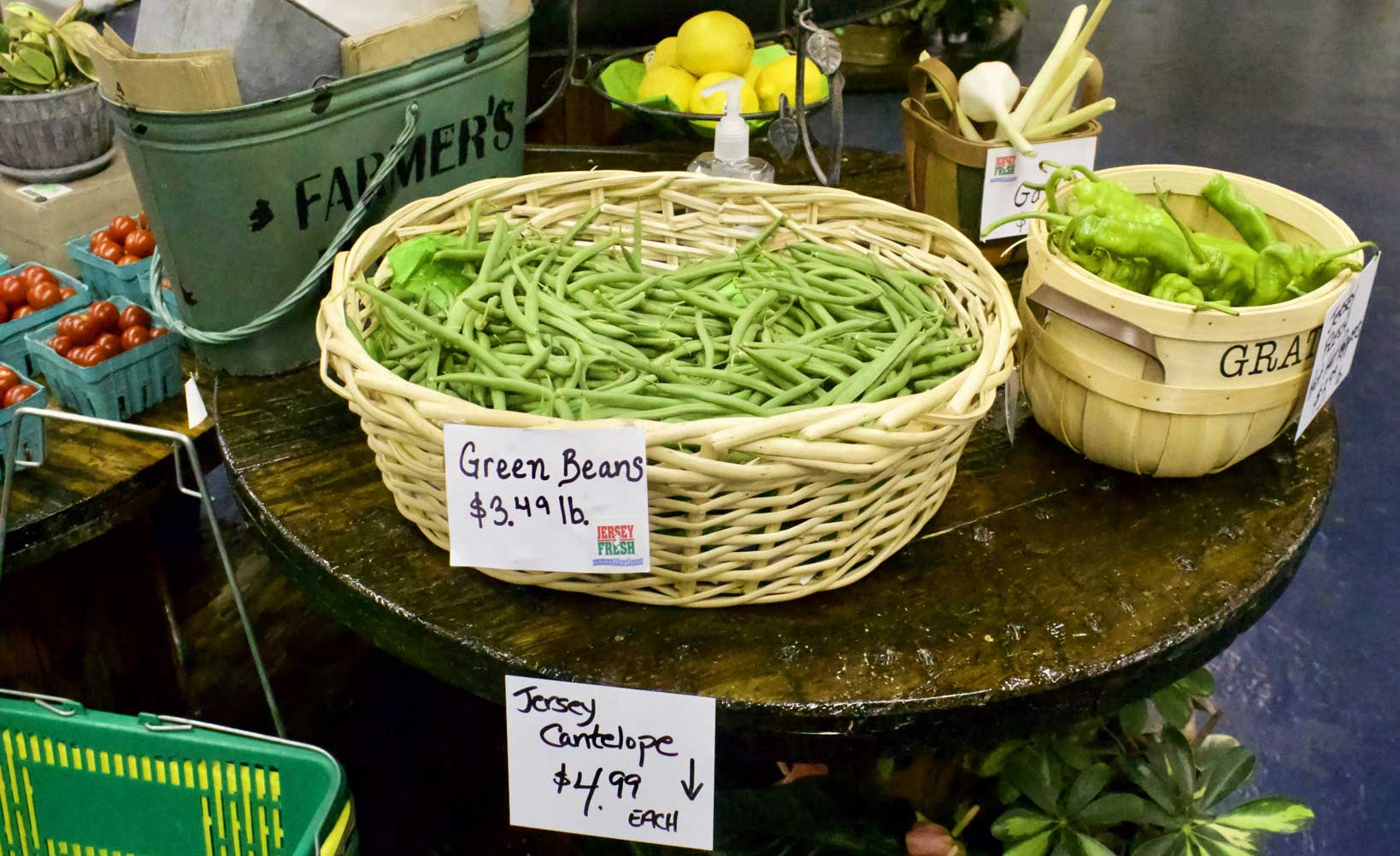 fresh-green-beans-cantelope