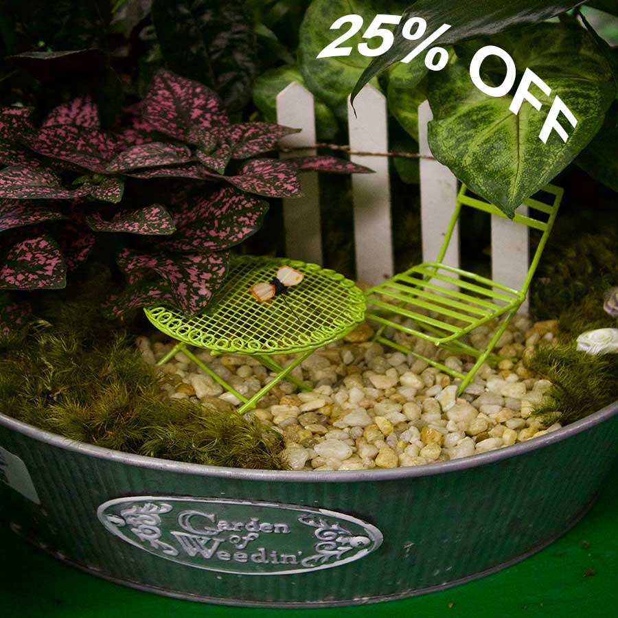 Garden Decor Sale save 25%