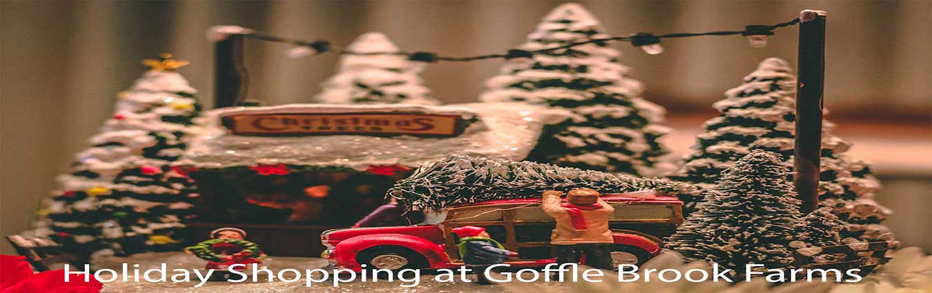 Holiday Shopping at Goffle Brook Farms