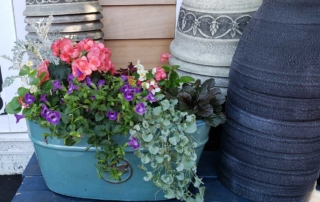 Container Gardening at Goffle Brook Farms in Ridgewood NJ