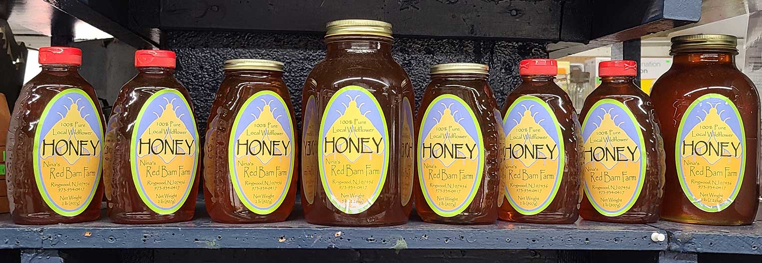 Ninas Red Barn Farm Pure Honey at Goffle Brook Farms