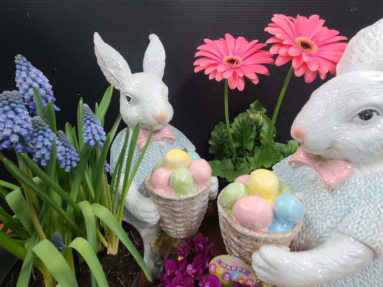 Bunnies and Blooms Easter Decor