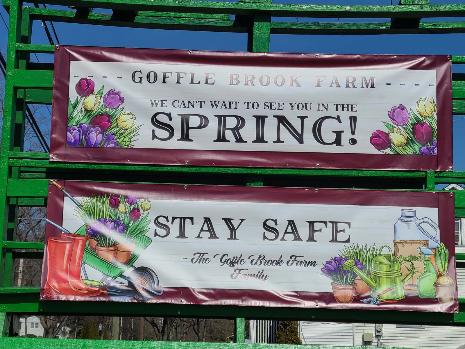 Spring has Sprung at Goffle Brook Farms in Ridgewood NJ