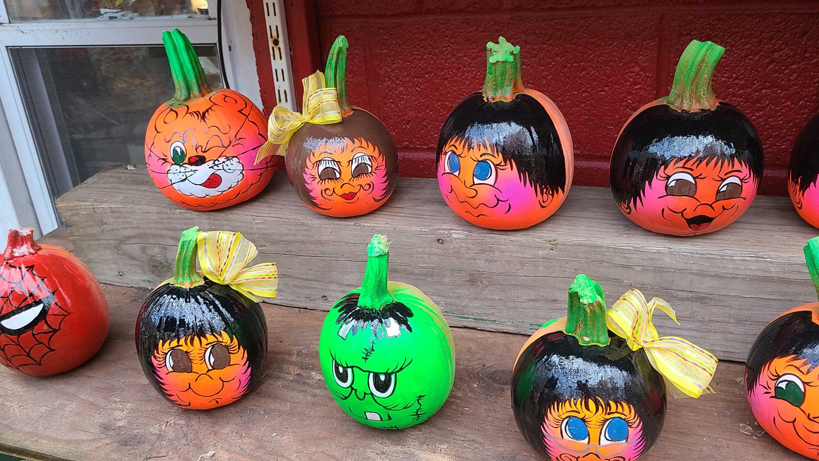 Painted Pumpkins