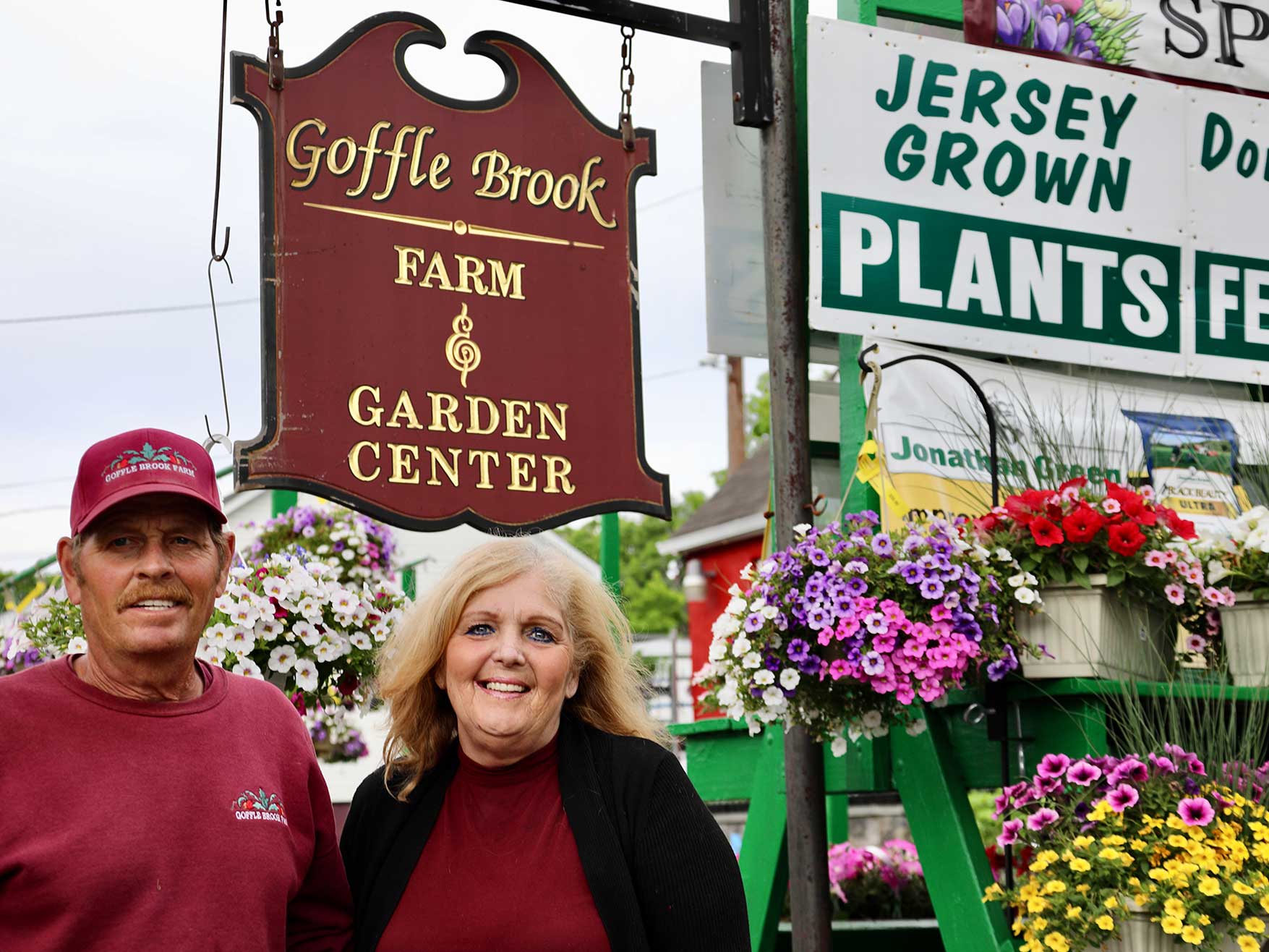 Goffle Brook Farms, founded by Richard and Dancy Osborne, first opened on May 1st, 1968, and for the 54th straight year locals know that in addition to our plants, flowers and garden products in our Garden Center, we also have seasonal produce available in our Farmer’s Market. 