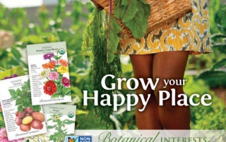 Botanical Interests offers the highest quality packaged garden seed in the industry. Over 650 varieties of seeds all Non-GMO Project verified, 250 + of which are USDA Certified Organic.