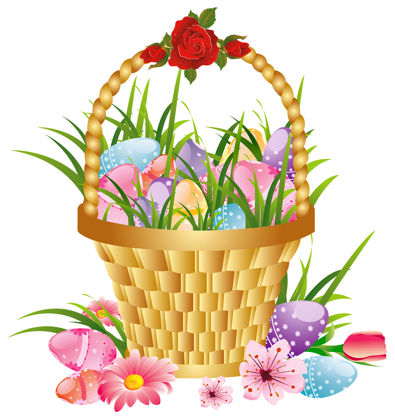 we have pre-made Easter flower arrangements and baskets that serve as an easy decorating piece and double as wonderful gifts