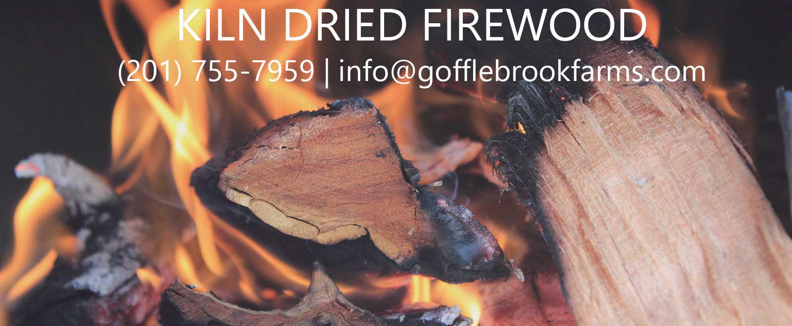 Kiln Dried Firewood in Bergen County at Goffle Brook Farms in Ridgewood N.J.