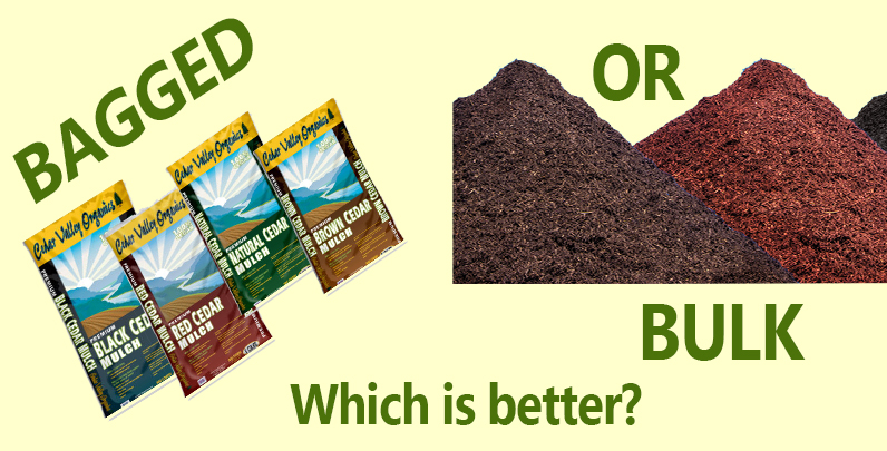 When deciding on mulch, one critical decision homeowners and property owners face is whether to use bagged mulch or bulk mulch.