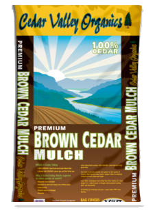Cedar Valley Brown Cedar Mulch Cedar Valley Red Cedar Mulch