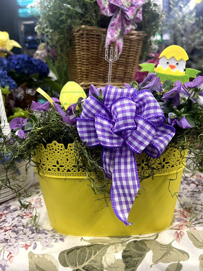 Easter Flowers at Goffle Brook Farm in Ridgewood NJ