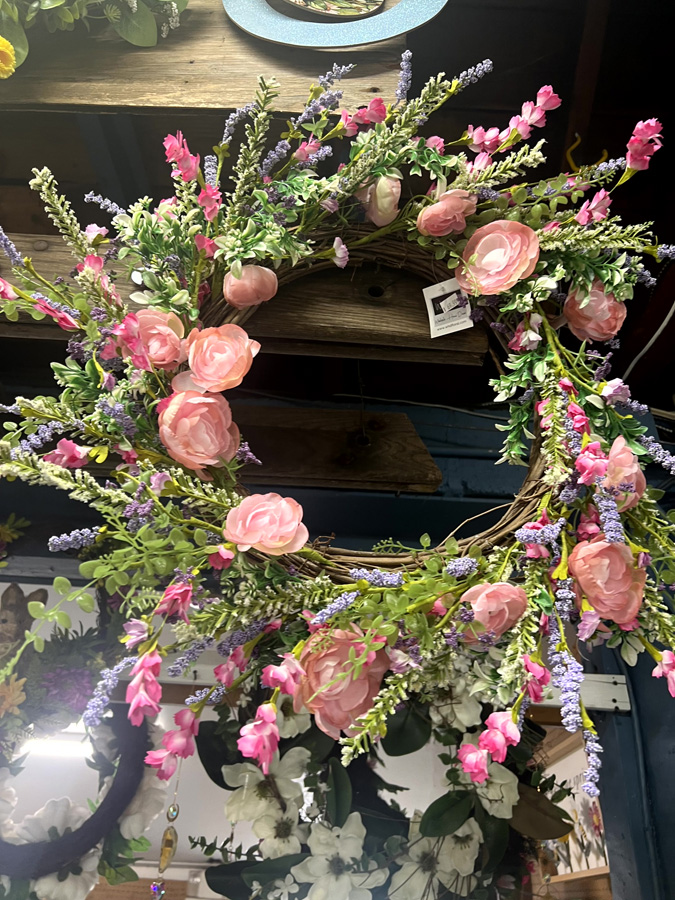 Easter Floral Wreaths at Goffle Brook Farm
