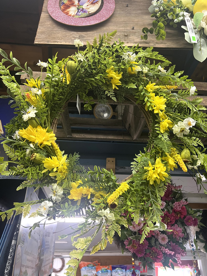 Easter Floral Wreaths at Goffle Brook Farm