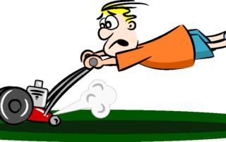 Ladies, is this your husband? Seven of 10 Americans who have a lawn/landscape (69 percent) admit their lawn could use improvement