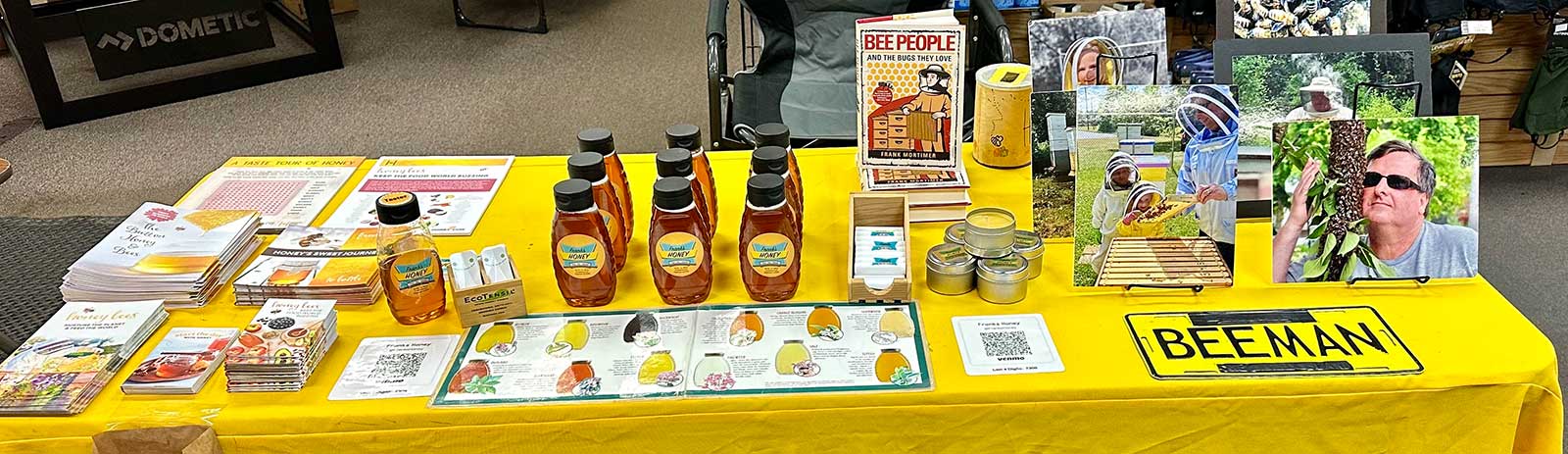 Join Frank's Honey on Sunday, September 7th from 1–4 PM for a sweet afternoon full of honey samples, live bees and bee-rilliant facts about our favorite pollinators!