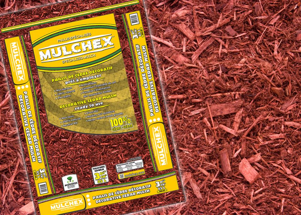 Organic Red Mulch Organic Red Mulch